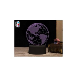 ΛΑΜΠΑ i-TOTAL 3D LED GLOBE WORD 12x4x17,7cm