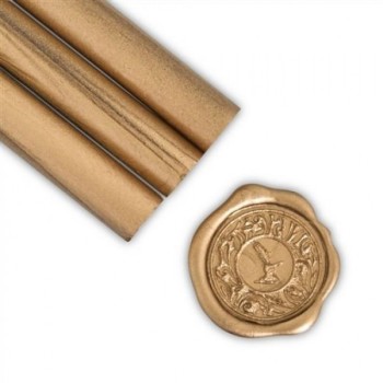 Βουλοκέρι 13,5cm σε Ράβδο Φ 11mm Antique Gold (Το προιόν πωλείται σε μεμονωμένα τεμάχια του ενός)