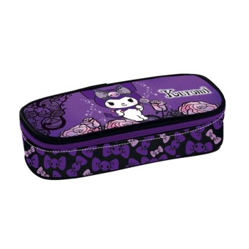 Kuromi Κασετίνα Οβάλ Purple