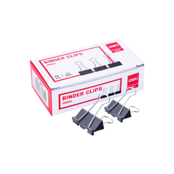 DELI ΠΙΑΣΤΡΑ DOUBLE 25mm Νο4 EFFORTLESS ΜΑΥΡΗ 12 ΤΕΜΑΧΙΑ (Το προιόν πωλείται σε μεμονωμένα τεμάχια του ενός)