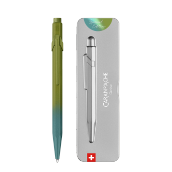 CARAN D'ACHE ΣΤΥΛΟ BALLPOINT ΜΑΥΡΟ ΜΕΛANI ΣΕ ΜΕΤAΛΛΙΚΟ ΚΟΥΤΙ MEDIUM 849 CLAIM YOUR STYLE Π?