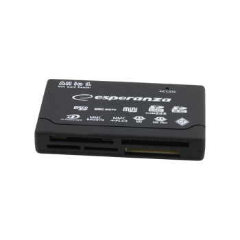ESPERANZA CARD READER USB 2.0 ALL IN ONE ΜΑΥΡΟ