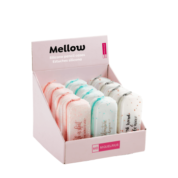 MIQUELRIUS ΒΙΤΡΙΝΑ ΓΕΜΑΤΗ ΚΑΣΕΤΙΝΑ ΣΙΛΙΚΟΝΗ 17.5x7x5cm MELLOW BACK2FUN 12 ΤΕΜΑΧΙΑ (Το προιόν πωλείται σε μεμονωμένα τεμάχια του