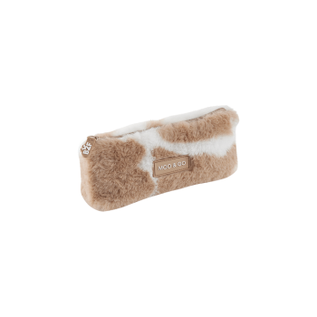 MIQUELRIUS ΚΑΣΕΤΙΝΑ ΘΗΚΗ 20x8x3.5cm B2FUN FLUFFY ΑΝΟΙΧΤΟ ΚΑΦΕ