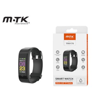 MTK SMART WATCH WATERPROOF RT9170 ΜΑΥΡΟ