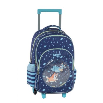 ΣΧΟΛΙΚΗ ΤΣΑΝΤΑ TROLLEY GRAFFITI BLUEY - BOY 230251 (2023)