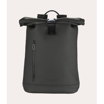 ΤΣΑΝΤΑ ΠΛΑΤΗΣ ΓΙΑ LAPTOP TUCANO Gommo Rol Top ΜΑΥΡΟ 30,50 x 45,00 x 16,50