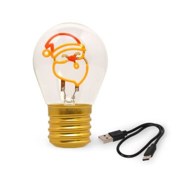 Lightbulb-Shaped Table Lamp - Bulb Fiction