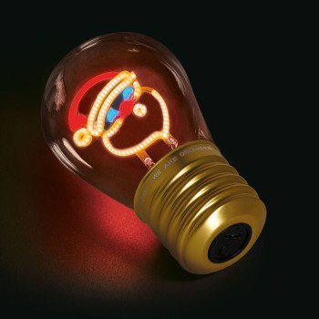 Lightbulb-Shaped Table Lamp - Bulb Fiction