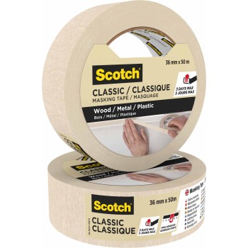 ΚΟΛΛΗΤΙΚΕΣ 3M MASKING 3650 36mmΧ50m CLASSIC