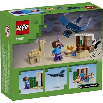 LEGO MINECRAFT  STEVE’S DESERT EXPEDITION