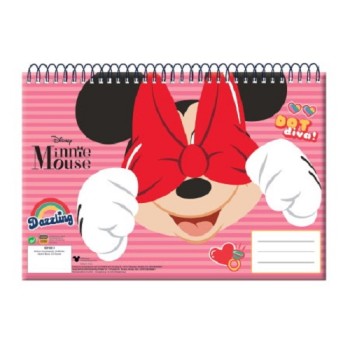 GIM ΜΠΛΟΚ ΖΩΓΡΑΦΙΚΗΣ Α4 30ΦΥΛΛΩΝ MINNIE