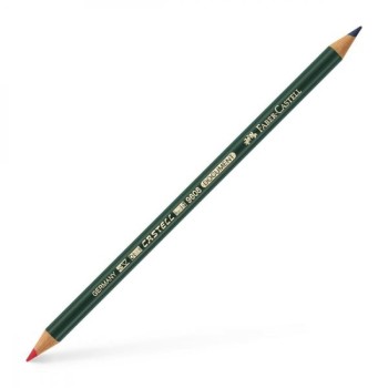 ΜΟΛΥΒΙ ΚΟΠΙΑΣ FABER-CASTELL ΜΠΛΕ-ΚΟΚΚΙΝΟ 9608