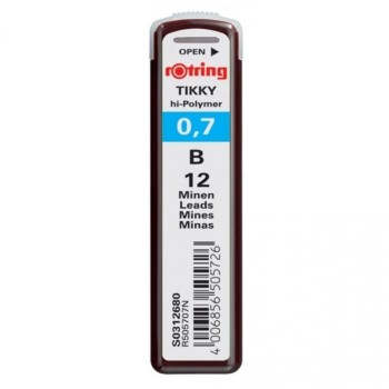 ROTRING MECH.PENCIL LEADS 0.7 Β