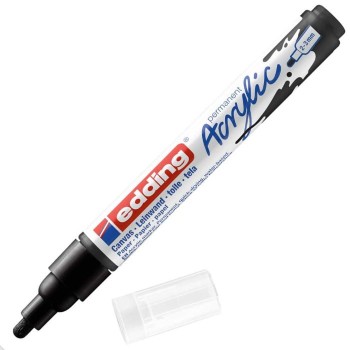 EDDING 5100 ΑΚΡΥΛΙΚΟΣ ΜΑΡΚΑΔΟΡΟΣ 2-3ΜΜ ΜΑΥΡΟ