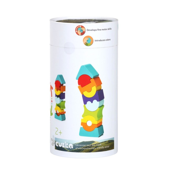 CUBIKA ΞΥΛΙΝΟ ΠΑΙΧΝΙΔΙ ΣΤΟΙΒΑΞΗΣ - 3D ΠΥΡΓΟΣ ΙΣΟΡΡΟΠΙΑΣ "ΜΠΛΕ ΣΤΕΓΗ" CUBIKA ΞΥΛΙΝΟ ΠΑΙΧΝΙΔΙ ΣΤΟΙΒΑΞΗΣ - 3D ΠΥΡΓΟΣ ΙΣΟΡΡΟΠΙΑΣ "ΜΠΛΕ ΣΤΕΓΗ"