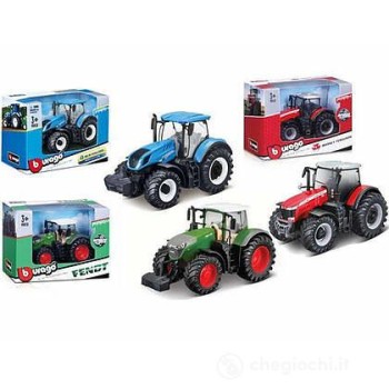 BURAGO 10CM FARM TRACTOR NEW HOLLAND