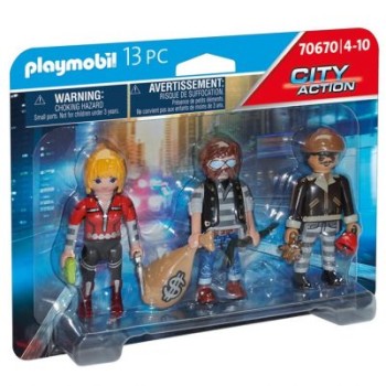 PLAYMOBIL ΟΜΑΔΑ ΛΗΣΤΩΝ