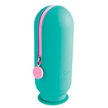 ΜΟΛΥΒΟΘΗΚΗ ΚΑΙ ΚΑΣΕΤΙΝΑ SERVE SILICONE PASTEL ΤΙΡΚΟΥΑΖ 23x7