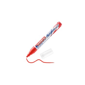 EDDING 5100 ΑΚΡΥΛΙΚΟΣ ΜΑΡΚΑΔΟΡΟΣ 2-3ΜΜ TRAFFIC RED