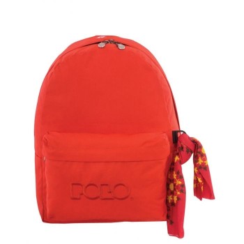 Polo Original Τσάντα Πλάτης Με Μαντήλι Πορτοκαλί