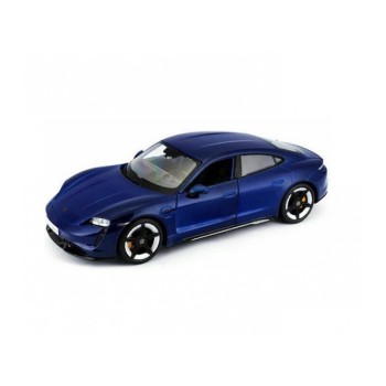 BBURAGO PORSCHE TAYCAN TURBO S BLUE 1/24