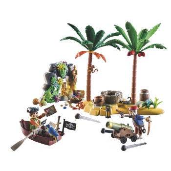PLAYMOBIL ΛΑΜΠΑΔΑ 2023 ΠΕΙΡΑΤΙΚΟ ΝΗΣΙ ΘΗΣΑΥΡΟΥ 21099