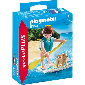 PLAYMOBIL ΚΟΡΙΤΣΙ ΜΕ ΣΑΝΙΔΑ SUP 9354