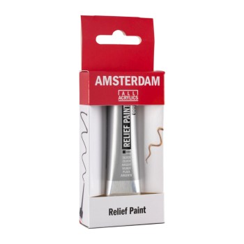 TALENS ΠΕΡΙΓΡΑΜΜΑ ΓΥΑΛΙΟΥ 20ml AMS DECO RELIEF SILVER