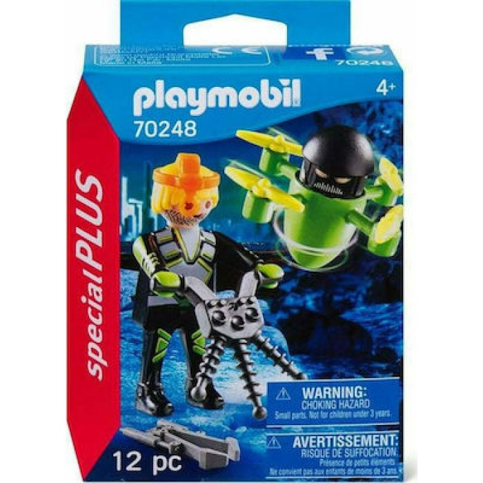 PLAYMOBIL ΠΡΑΚΤΟΡΑΣ ΜΕ DRONE PLAYMOBIL ΠΡΑΚΤΟΡΑΣ ΜΕ DRONE