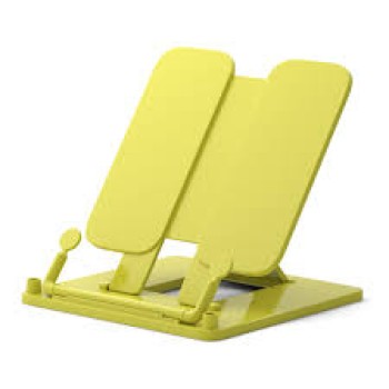 BOOK STAND PASTEL NEON YELLOW