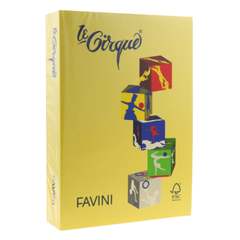 FAVINI ΧΑΡΤΙ Α4 160gr ΚΙΤΡΙΝΟ 250 ΦΥΛΛΑ