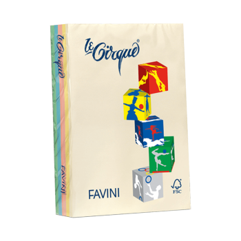 FAVINI ΧΑΡΤΙ Α4 160gr ΔΙΑΦΟΡΑ ΠΑΣΤΕΛ 250 ΦΥΛΛΑ
