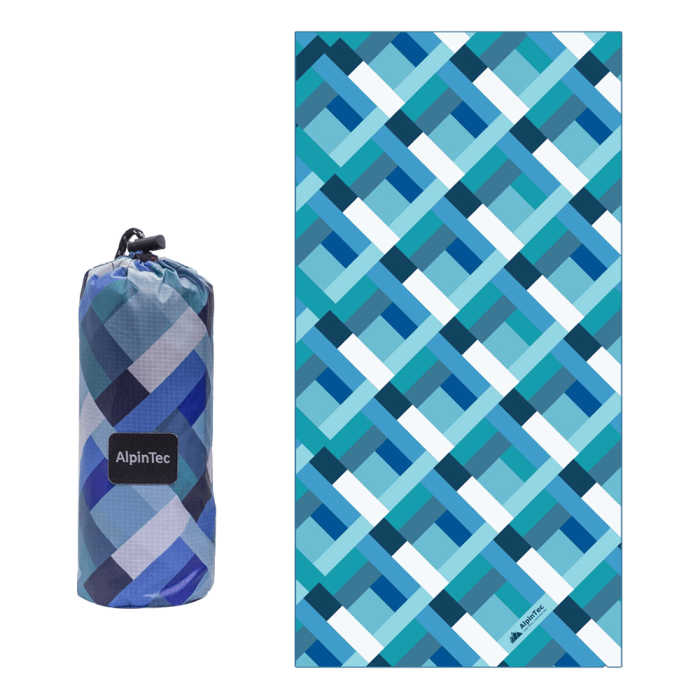 ALPINTEC ΠΕΤΣΕΤΑ MICROFIBER 80x160cm NORM II ΜΠΛΕ ALPINTEC ΠΕΤΣΕΤΑ MICROFIBER 80x160cm NORM II ΜΠΛΕ