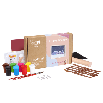 JOVI ΚΑΤΑΣΚΕΥΗ DIY ΠΗΛΟΣ ΠΑΡΑΘΥΡΟ AIRDRY 22 ΤΕΜΑΧΙΑ