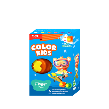 DELI ΔΑΚΤΥΛΟΜΠΟΓΙΕΣ ΣΦΡΑΓΙΔΑ 6 ΧΡΩΜΑΤΑ 18ml COLOR KIDS