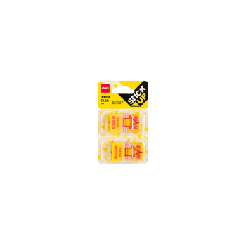 DELI ΣΕΛΙΔΟΔΕΙΚΤΗΣ SIGN IN ΑΥΤΟΚΟΛΛΗΤΟ BLISTER 2x50Φ 44x25mm STICK UP 24 ΤΕΜΑΧΙΑ (Το προιόν πωλείται σε μεμονωμένα τεμάχια του ε