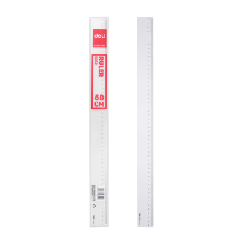 DELI ΥΠΟΔΕΚΑΜΕΤΡΟ 50cm ESSENTIAL ΔΙΑΦΑΝΟ 20 ΤΕΜΑΧΙΑ (Το προιόν πωλείται σε μεμονωμένα τεμάχια του ενός)