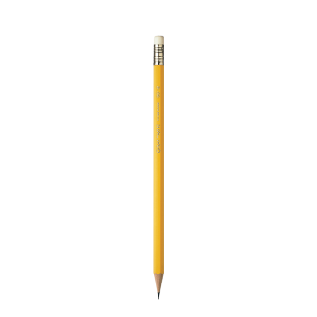 CARAN D'ACHE ΜΟΛΥΒΙ ΕΞΑΓΩΝΙΚΟ ΜΕ ΓΟΜΑ  HB GRAPHITE ΚΙΤΡΙΝΟ 12 ΤΕΜΑΧΙΑ (Το προιόν πωλείται σε μεμονωμένα τεμάχια του ενός)