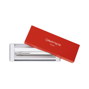 CARAN D'ACHE ΠΕΝΑ MEDIUM 849 PLUME CLASSIC ΛΕΥΚΟ