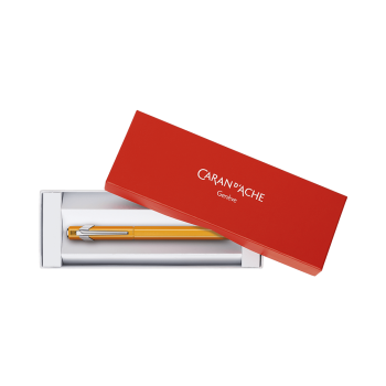 CARAN D'ACHE ΠΕΝΑ MEDIUM 849 PLUME CLASSIC ΠΟΡΤΟΚΑΛΙ FLUO