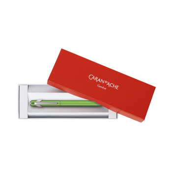 CARAN D'ACHE ΠΕΝΑ MEDIUM 849 PLUME CLASSIC ΠΡΑΣΙΝΟ FLUO