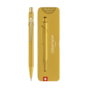 CARAN D' ACHE ΜΟΛΥΒΙ ΜΗΧΑΝΙΚΟ 0.7mm PREMIUM GOLDBAR