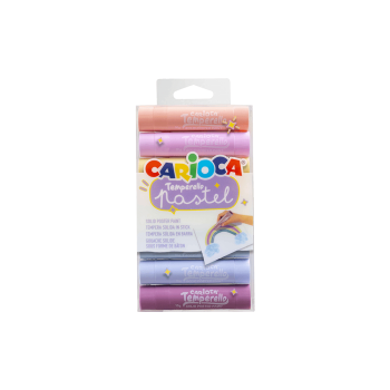 CARIOCA ΤΕΜΠΕΡΑ ΣΤΙΚ WASHABLE 8 ΧΡΩΜΑΤΑ ΠΑΣΤΕΛ 8 ΤΕΜΑΧΙΑ