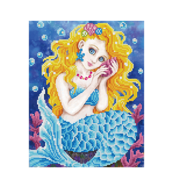 DIAMOND DOTZ ΚΑΤΑΣΚΕΥΗ ΨΗΦΙΔΩΤΟ ΚΑΜΒΑΣ BLISTER 28x35.5cm ΟΙ ΗΧΟΙ ΤΗΣ ΘΑΛΑΣΣΑΣ