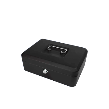 METRON ΧΡΗΜΑΤΟΚΙΒΩΤΙΟ 10` 20x18x9cm ΜΑΥΡΟ