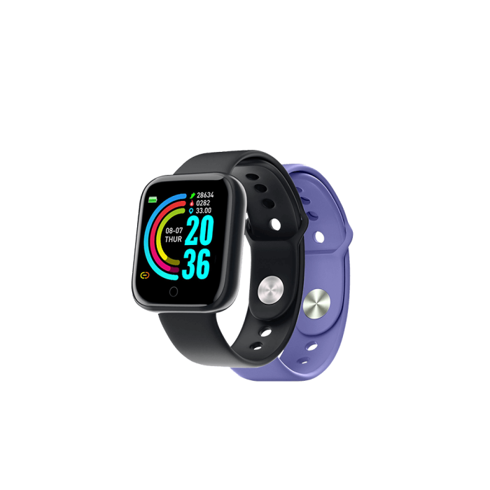 CELLY SMART WATCH ΜΕ ΑΝΤΑΛΛΑΚΤΙΚΟ ΛΟΥΡΑΚΙ ΜΩΒ 1.44' TOUCH SCREEN ΜΑΥΡΟ CELLY SMART WATCH ΜΕ ΑΝΤΑΛΛΑΚΤΙΚΟ ΛΟΥΡΑΚΙ ΜΩΒ 1.44' TOUCH SCREEN ΜΑΥΡΟ