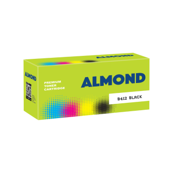 ALMOND TONER ΣΥΜΒΑΤΟ ΜΕ OKI # Β412 BLACK 7.000Φ. (Ν)
