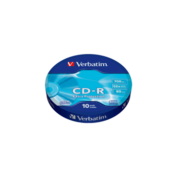 VERBATIM CD-R 700MB 52X ΣΥΡΡΙΚΝΩΣΗΣ 10 ΤΕΜΑΧΙΑ (Το προιόν πωλείται σε μεμονωμένα τεμάχια του ενός)