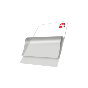 ALBYCO ΔΙΦΥΛΛΑ ΠΛΑΣΤΙΚΟΠΟΙΗΣΗΣ 95x135mm 125micron ΔΙΑΦΑΝΟ 100Τ. (Το προιόν πωλείται σε μεμονωμένα τεμάχια του ενός)